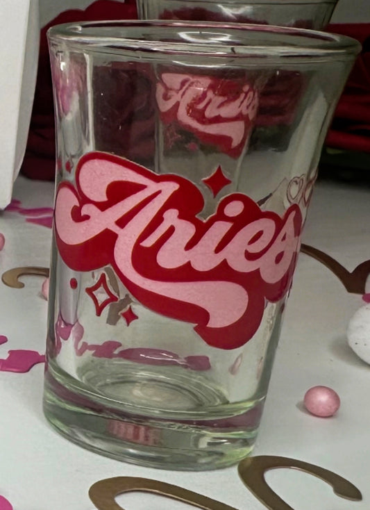 Aries Shot Glass