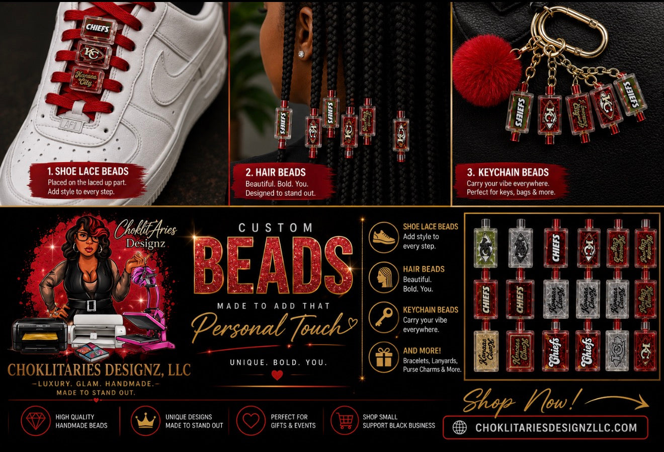 Chiefs Beads (2 Piece Set)